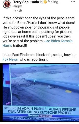 Biden stops pipeline