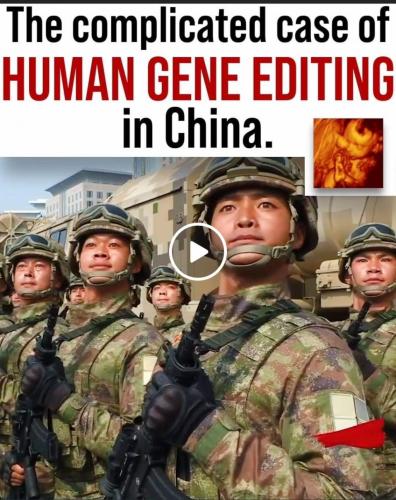 Genetic alteration is what's china is trying to shoved in AMERICA