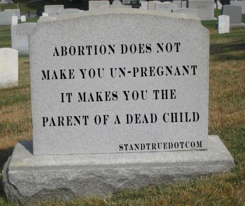 abortion does not make you un-pregnant