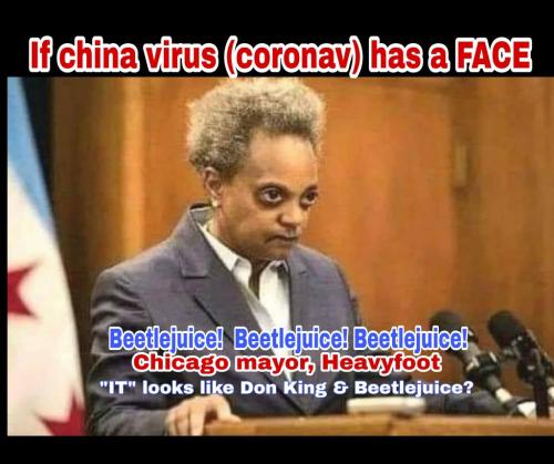 If china virus has a face?