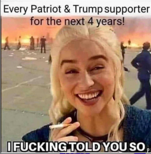 Trump suporter for next 4 years