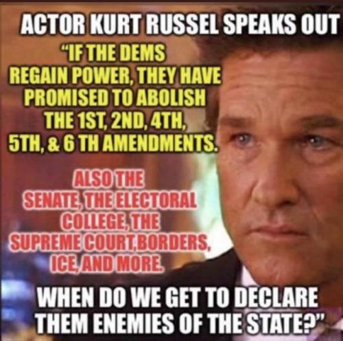 kurt russel om dems