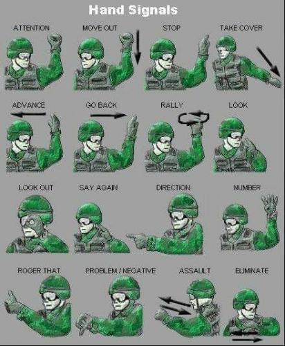 hand signals