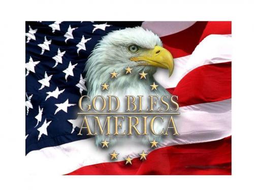 God Bless American Eagle FB Profile Banner