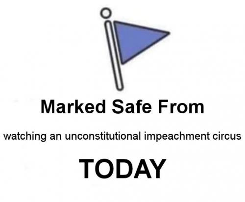 watching an unconstitutional impeachment circus