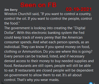 Jim Berry With Certain Truths FB Memory 021921