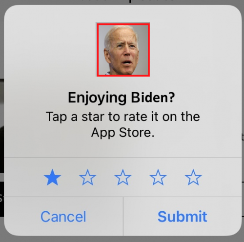 Enjoying Biden