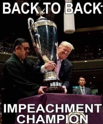 Back to Back Impeachment champion