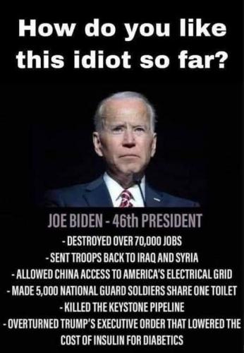 Idiot fake pres. He's a clone btw