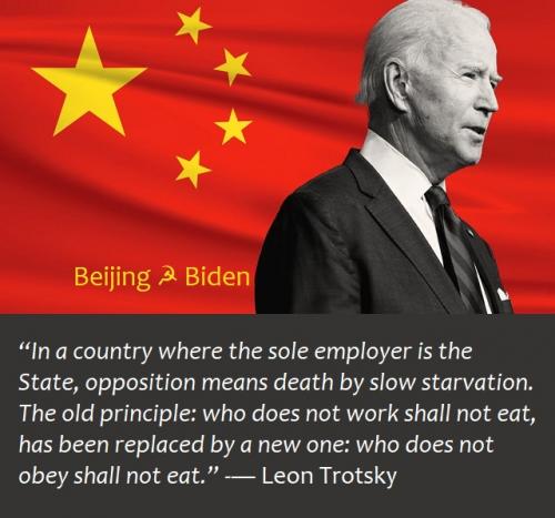 BIDEN TROTSKY QUOTE