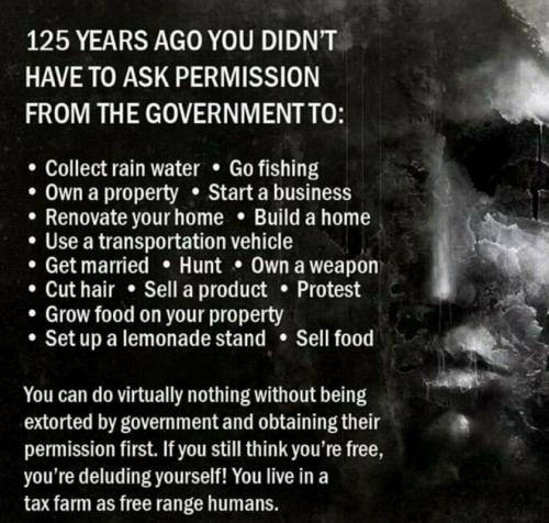 extorted by government