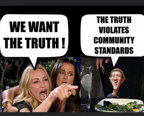 truth violates community standards