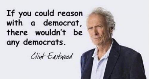 democrats and Clint Eastwood