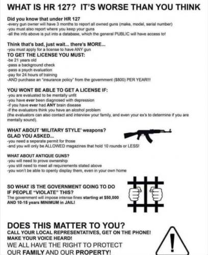 New gun law that will not fly