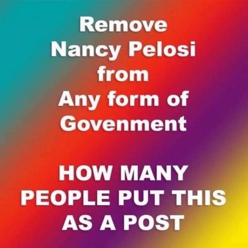remove pelosi