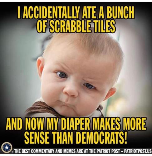 words grammar ate scrabble tiles and now diaper makes more sense than democrats