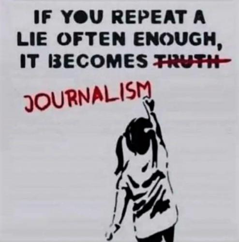 it becomes journalism