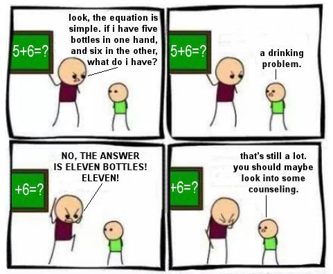 a drinking problem