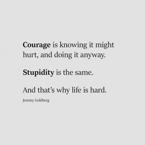 courage