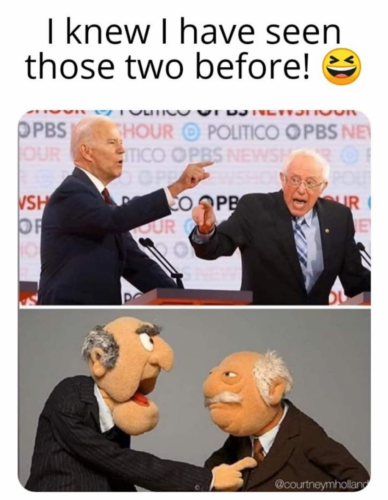 Biden and Bernie