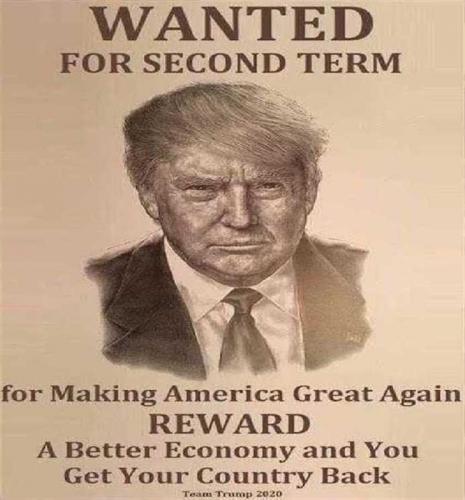 wanted for a 2nd term
