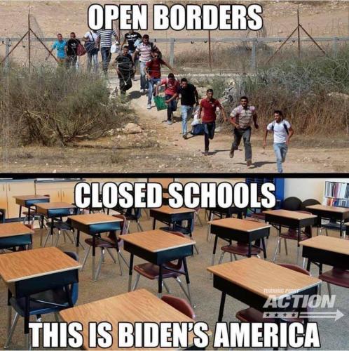 open border closed schools