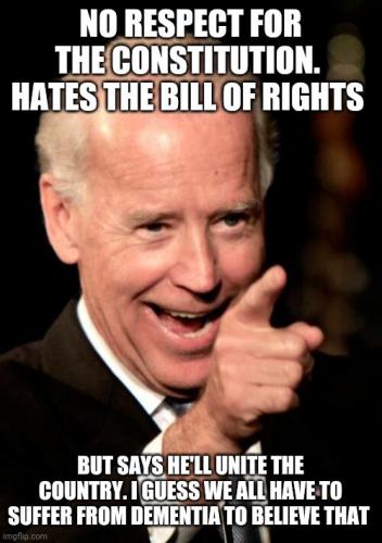 no respect for constitution