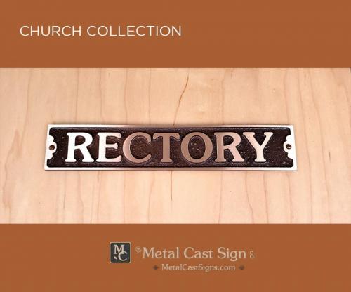 RECTORY-church-door-sign-cast-bronze