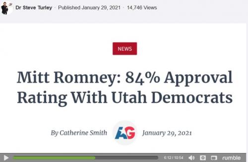 Romney 84 percent with dems