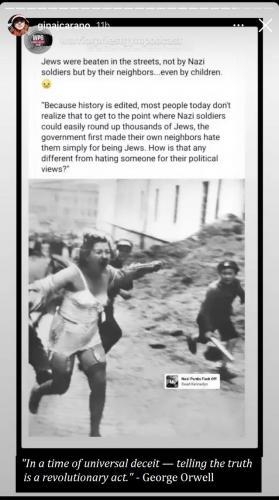 Gina Carano Nazi tweet