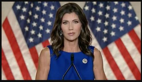 kristi-noem-blue-dress