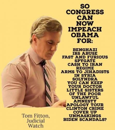 So Congresss can now impeach Obama for .... meme