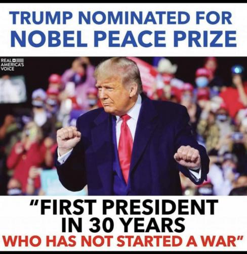 First and BEST PRESIDENT no WAR!!