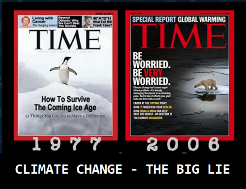 CLIMATE CHANGE THE BIG LIE