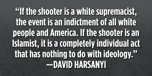 WHITE SUPREMIST VS ISLAMIST POSTER