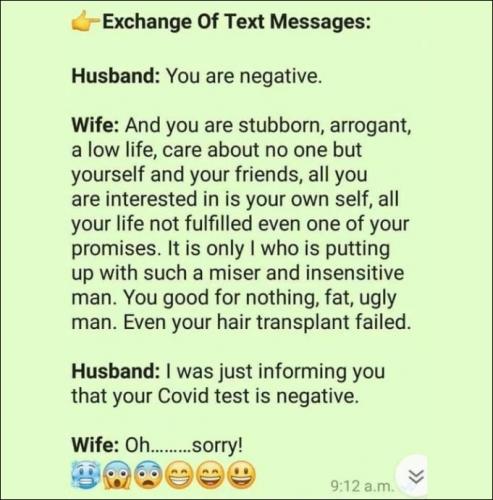 exchange of text messages00