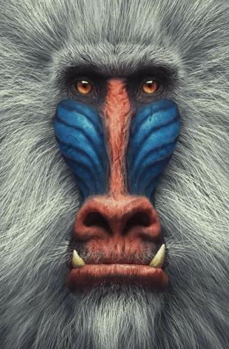 What is it? It's a Mandrill.