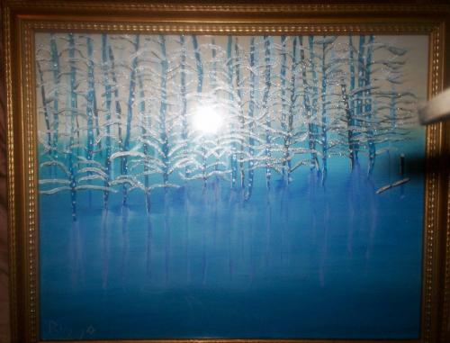 Ice Blue  (impressionists)  $325