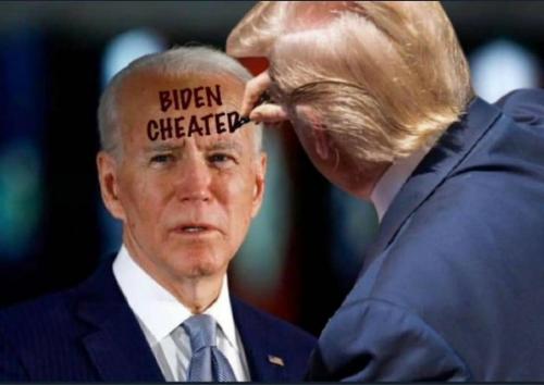 Biden Cheated