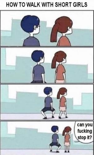 how to walk with short girls01