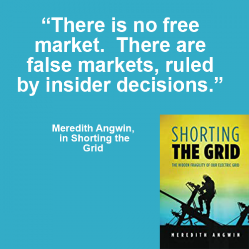 Meredith Angwin - There is no free market - there are false markets