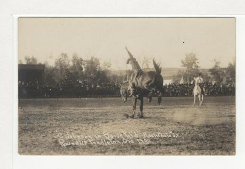 C Johnson on Boise Kid Pendleton 1920