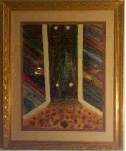 nvolcano (impressionist) SOLD