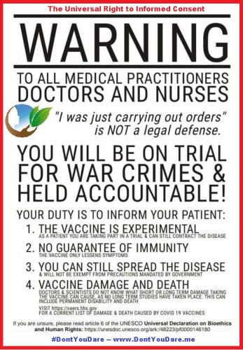 Warning 2 Doctors