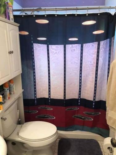 star trek shower curtain