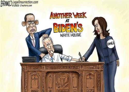 Another week at Biden's White House - meme