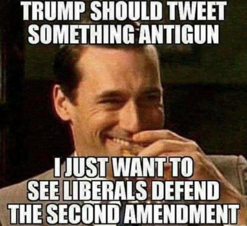 trump should tweet anti gun