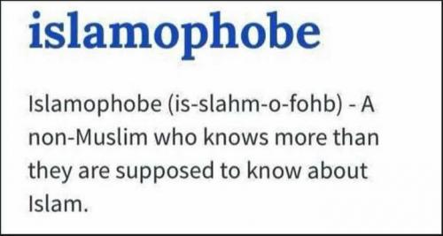 islamophobe definition