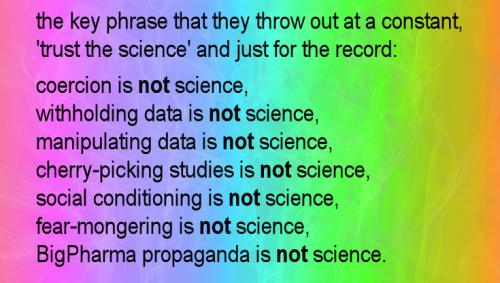 trust the science00