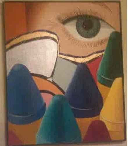 Eye on You (impressionist) SOLD